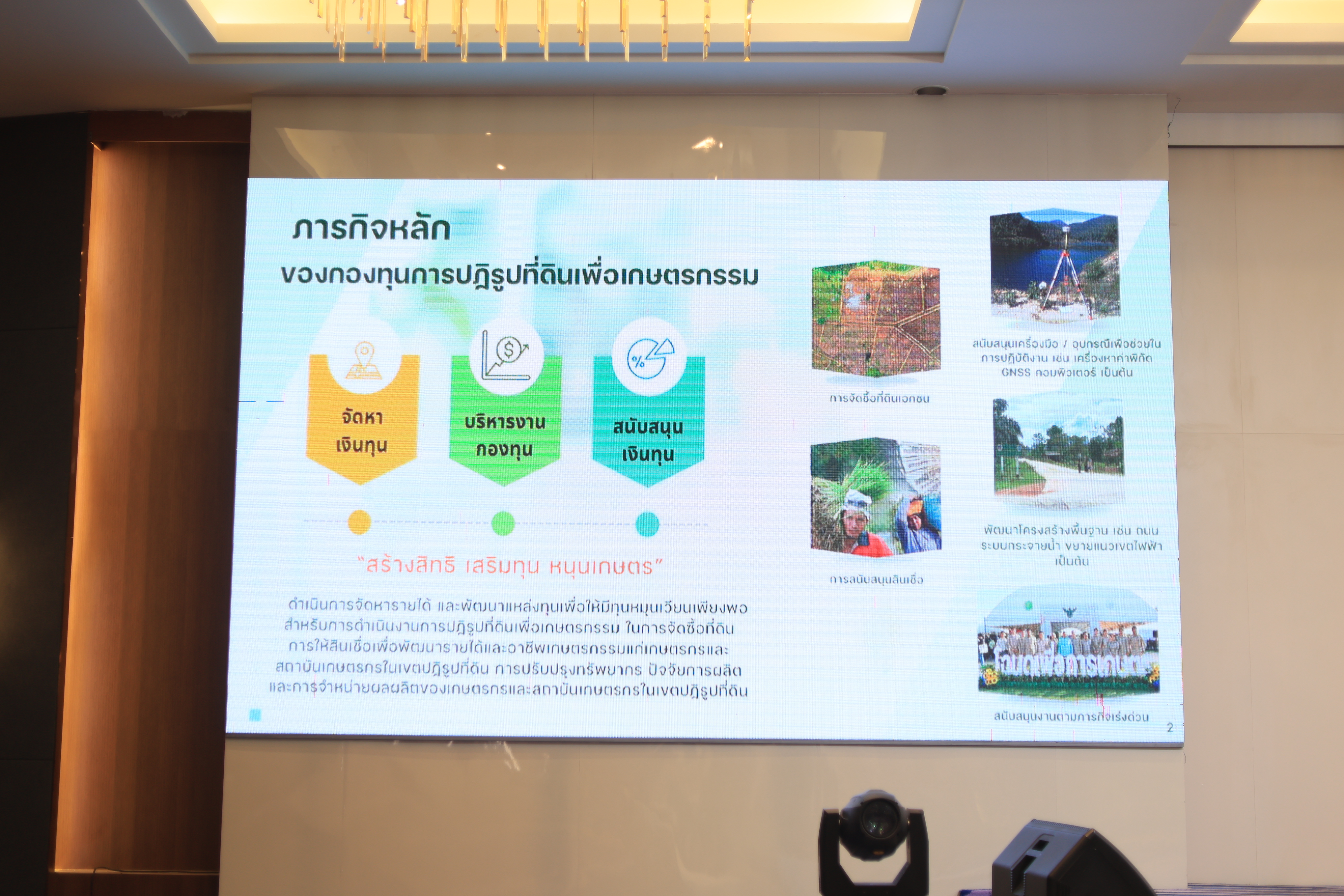 title - เลขาฯ ส.ป.ก. ประชุมเข้ม! 